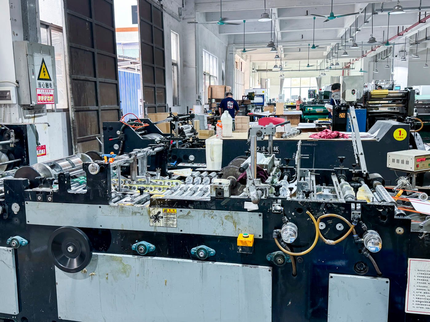 Машина для складывания и склеивания конвертов ZF-530 в EnvelopeDock